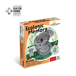 Gra planszowa memory dla dzieci Zwierzęta pod ochroną – Animals at Risk Adventerra Games