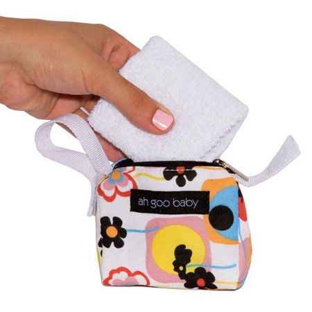 Materiałowe etui na smoczek suche/mokre Poppy – Ah Goo Baby