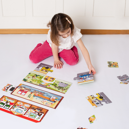 Puzzle edukacyjne dla dzieci My Eco School – ADVENTERRA GAMES