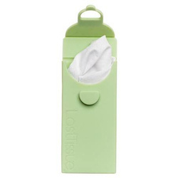 Wielorazowe chusteczki z bawełny organicznej 6 szt. w zielonym etui - LastTissue