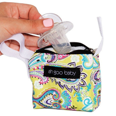 Materiałowe etui na smoczek suche/mokre Bloom– Ah Goo Baby